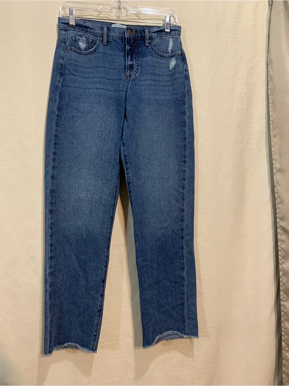sofia by sofia vergara Women's Straight Leg Blue Jeans. a3/82